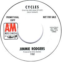 Jimmie Rodgers: Cycles US promo 7-inch
