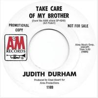 Judith Durham: Take Care OF My Brother US promo 7-inch