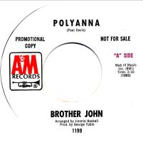 Brother John: Pollyanna US promo 7-inch