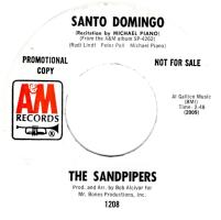 Sandpipers: Santo Domingo US promo 7-inch