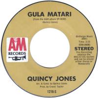 Quincy Jones: Gula Matari US 7-inch