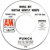 Punch: While My Guitar Gently Weeps US promo 7-inch
