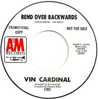 Vin Cardinal: Bend Over Backwards US promo 7-inch