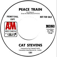 Cat Stevens: Peace Train US promo 7-inch