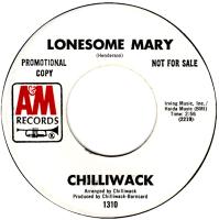 Chilliwack: Lonesome Mary US promo 7-inch