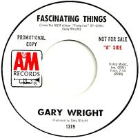 Gary Wright: Fascinating Things US promo 7-inch