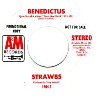 Strawbs: Benedictus US promo 7-inch