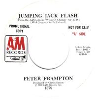 Peter Frampton: Jumping Jack Flash US promo 7-inch
