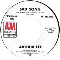 Arthur Lee: Sad Song US promo 7-inch