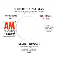 Marc Benno: Southern Woman US promo 7-inch