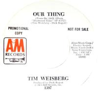 Tim Weisberg: Our Thing US promo 7-inch