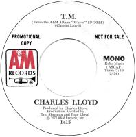 Charles Lloyd: T.M. US promo 7-inch