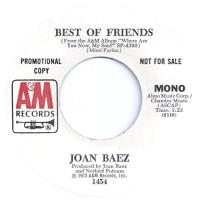 Joan Baez: Best Of Friends US promo 7-inch