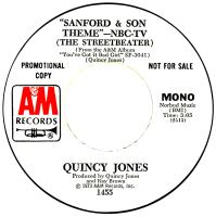 Quincy Jones: Sanford & Son Theme US promo 7-inch