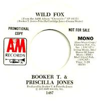Booker T. & Priscilla: Wild Fox US promo 7-inch