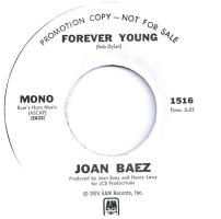 Joan Baez: Forever Young US promo 7-inch