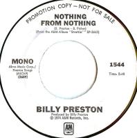 Billy Preston: Nothing From Nothing US promo 7-inch