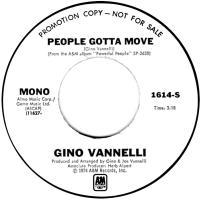 Gino Vannelli: People Gotta Move US promo 7-inch