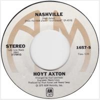 Hoyt Axton: Nashville US 7-inch