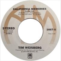 Tim Weisberg: California Memories US 7-inch