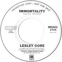 Lesley Gore: Immortality US promo 7-inch