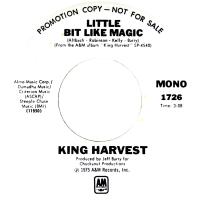King Harvest: Little Bit Like Magic US promo 7-inch