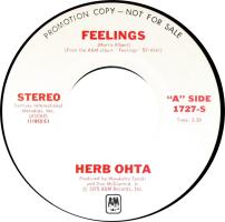 Herb Ohta: Feelings US promo 7-inch
