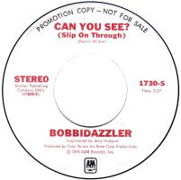 Bobbidazzler: Can You See US promo 7-inch