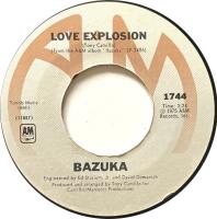Bazuka: Love Explosion US 7-inch