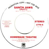 Homemade Theatre: Santa Jaws US promo 7-inch