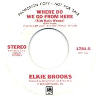 Elkie Brooks: Where Do We Go From Here US promo 7-inch