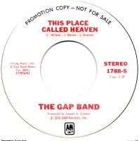Gap Band: This Place Called Heaven US promo 7-inch