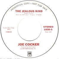 Joe Cocker: The Jealous Kind US promo 7-inch