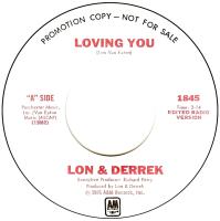 Lon & Derrek: Loving You US promo 7-inch