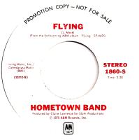 Hometown Band: Flying US promo 7-inch