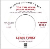 Lewis Furey: Top Ten Sexes US promo 7-inch