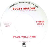 Paul Williams: Bugsy Malone US promo 7-inch