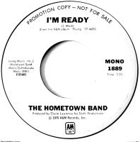 Hometown Band: I'm Ready US promo 7-inch