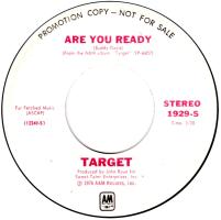 Target: Are You Ready US promo 7-inch