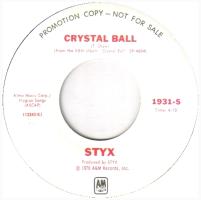 Styx: Crystal Ball US promo 7-inch