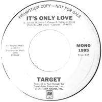 Target: It's Only Love US promo 7-inch