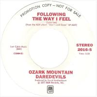 Ozark Mountain Daredevils: Following the Way I Feel US promo 7-inch