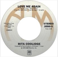 Rita Coolidge: Love Me Again US 7-inch