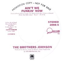 Brothers Johnson: Ain't We Funkin' Now US promo 7-inch