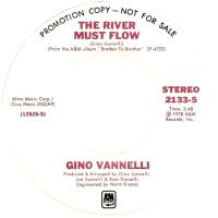 Gino Vannelli: The River Must Flow US promo 7-inch