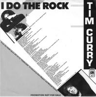 Tim Curry: I Do the Rock US 7-inch