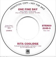 Rita Coolidge: One Fine Day US promo 7-inch