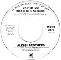 Alessi: I Wish That I Was Making Love US promo 7-inch