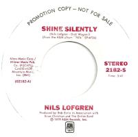 Nils Lofgren: Shine Silently US promo 7-inch