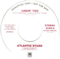Atlantic Starr: Losin' You US promo 7-inch